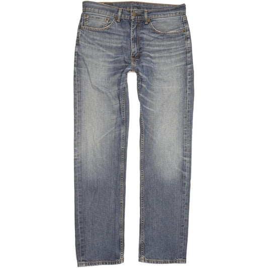Levi's 505 Men Blue Straight Regular Jeans W34 L33
