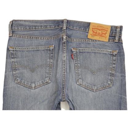 Levi's 505 Men Blue Straight Regular Jeans W34 L33
