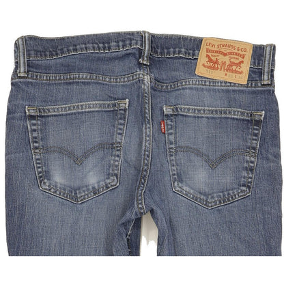 Levi's 511 Men Blue Straight Slim Stretch Jeans W33 L33