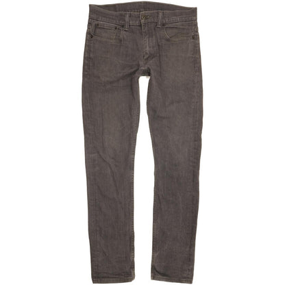 Levi's 511 Men Grey Straight Slim Stretch Jeans W33 L32