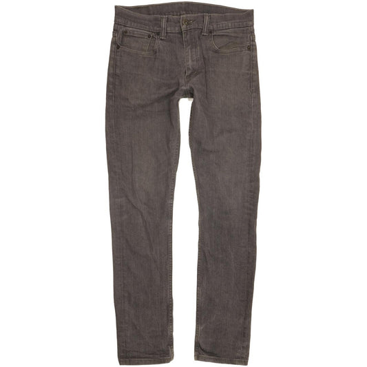Levi's 511 Men Grey Straight Slim Stretch Jeans W33 L32