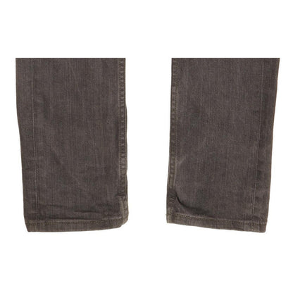 Levi's 511 Men Grey Straight Slim Stretch Jeans W33 L32