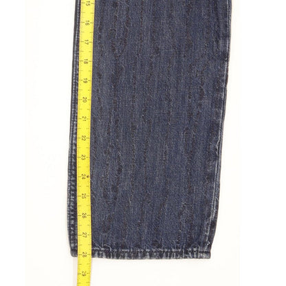 Levi's 70s Blue Straight Slim Jeans High Waisted W30 L28
