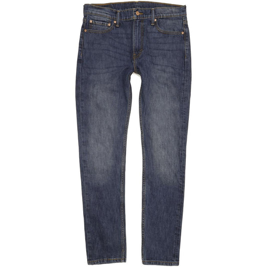 Levi's 510 Men Blue Skinny Slim Stretch Jeans W33 L34