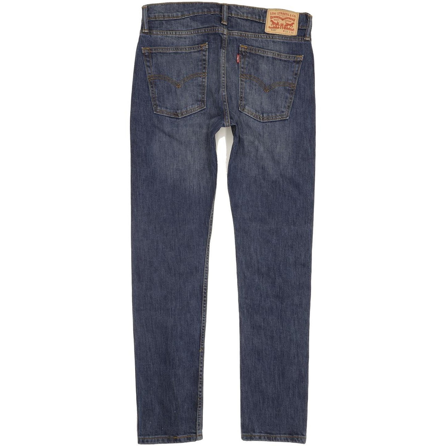 Levi's 510 Men Blue Skinny Slim Stretch Jeans W33 L34