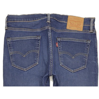 Levi's 511 Men Blue Straight Slim Stretch Jeans W34 L32