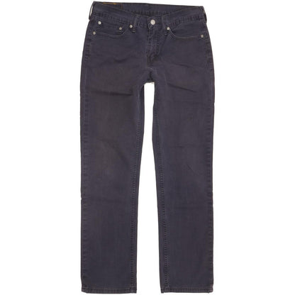 Levi's 514 Men Navy Straight Slim Stretch Jeans W31 L32