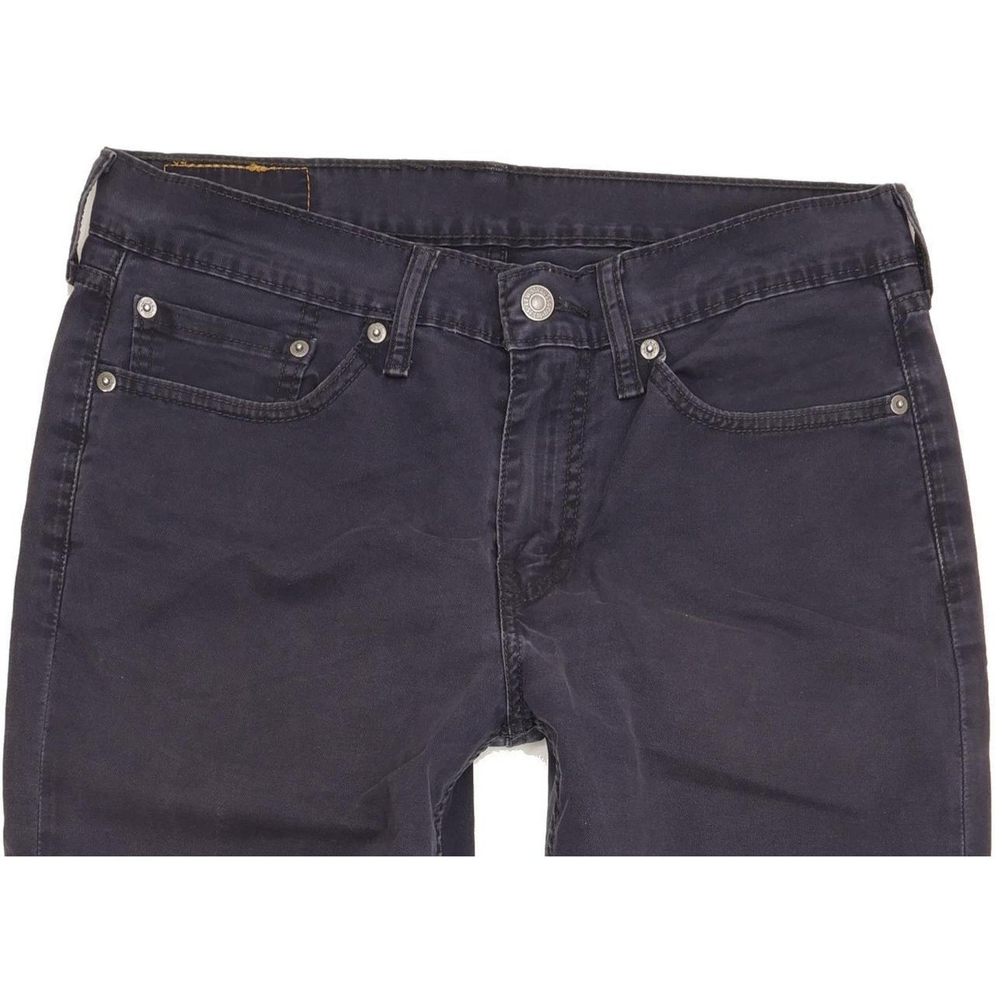 Levi's 514 Men Navy Straight Slim Stretch Jeans W31 L32