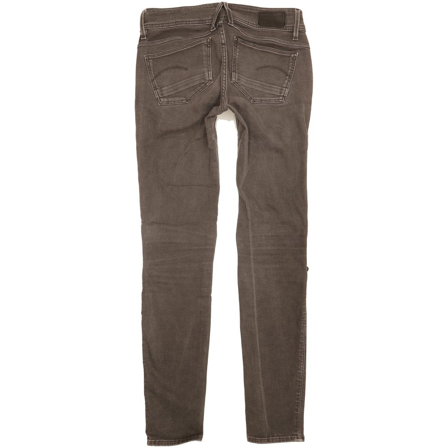 G-Star Lynn Custom Women Grey Skinny Slim Stretch Jeans W27 L31