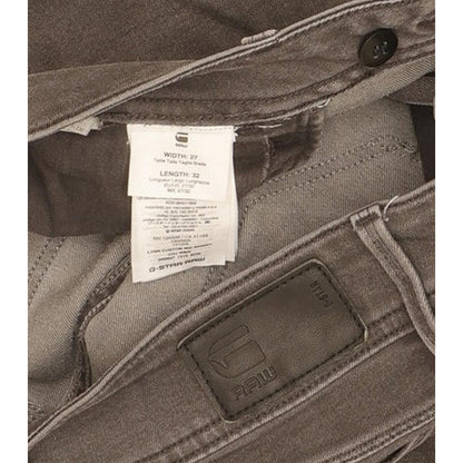 G-Star Lynn Custom Women Grey Skinny Slim Stretch Jeans W27 L31