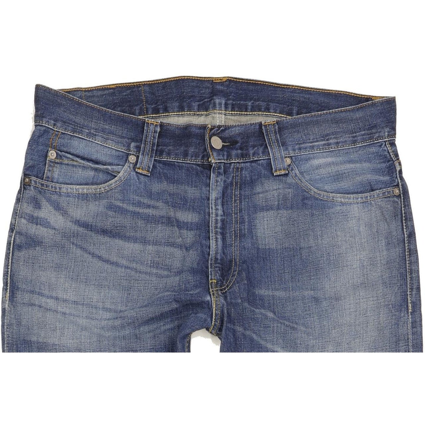 Levi's 506 Men Blue Straight Regular Jeans W36 L31