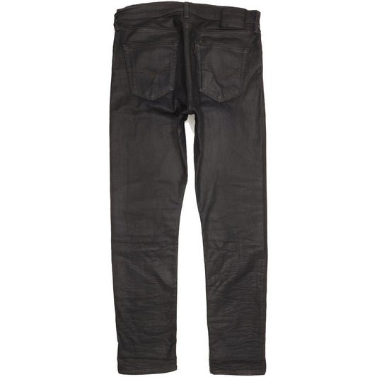 Levi's 508 Men Black Straight Slim Jeans W33 L32
