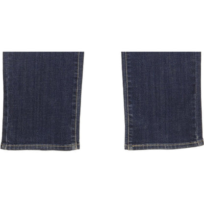 Levi's Women Blue Straight Slim Stretch Jeans W32 L30