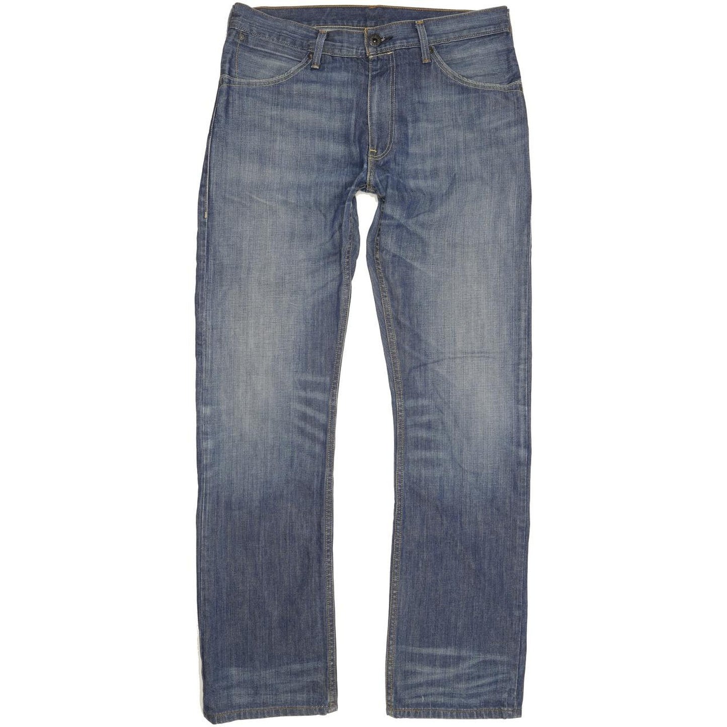 Levi's Men Blue Straight Regular Jeans W34 L34
