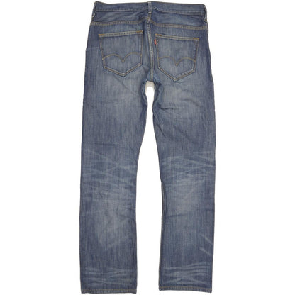 Levi's Men Blue Straight Regular Jeans W34 L34