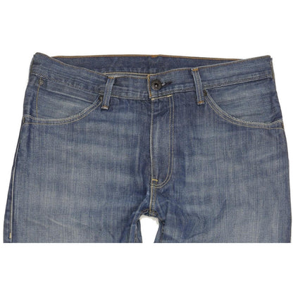 Levi's Men Blue Straight Regular Jeans W34 L34