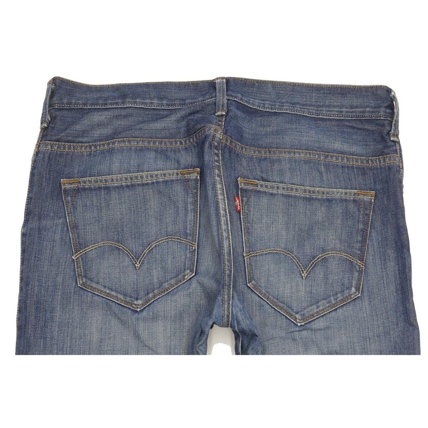 Levi's Men Blue Straight Regular Jeans W34 L34