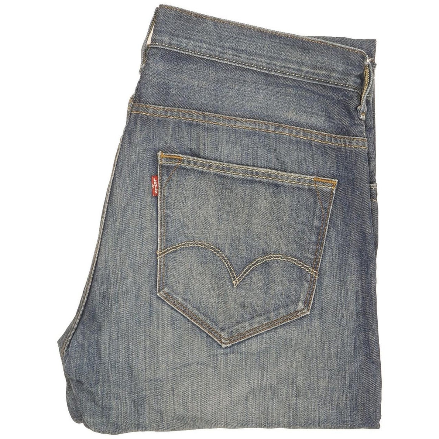 Levi's Men Blue Straight Regular Jeans W34 L34