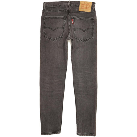 Levi's 502 Hi-Ball Men Charcoal Tapered Regular Stretch Jeans W30 L29