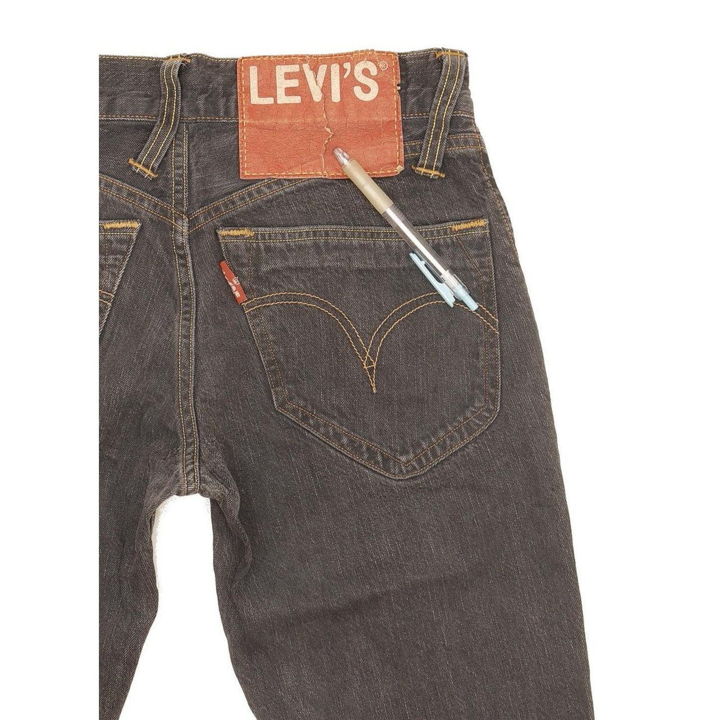 Levi's Men Grey Tapered Slim Jeans W32 L32