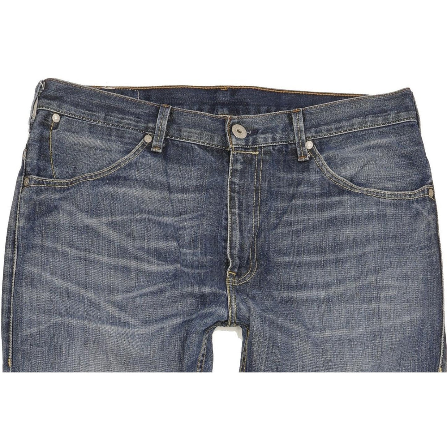 Levi's 506 Men Blue Straight Regular Jeans W36 L33