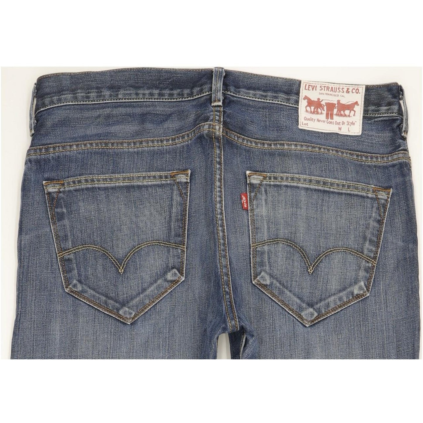 Levi's 506 Men Blue Straight Regular Jeans W36 L33