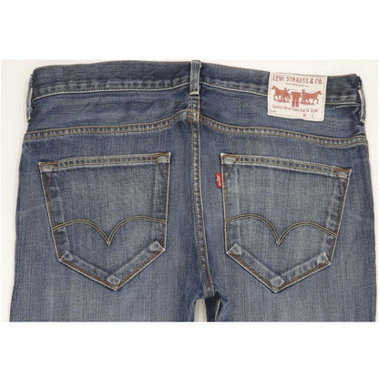 Levi's 506 Men Blue Straight Regular Jeans W36 L33