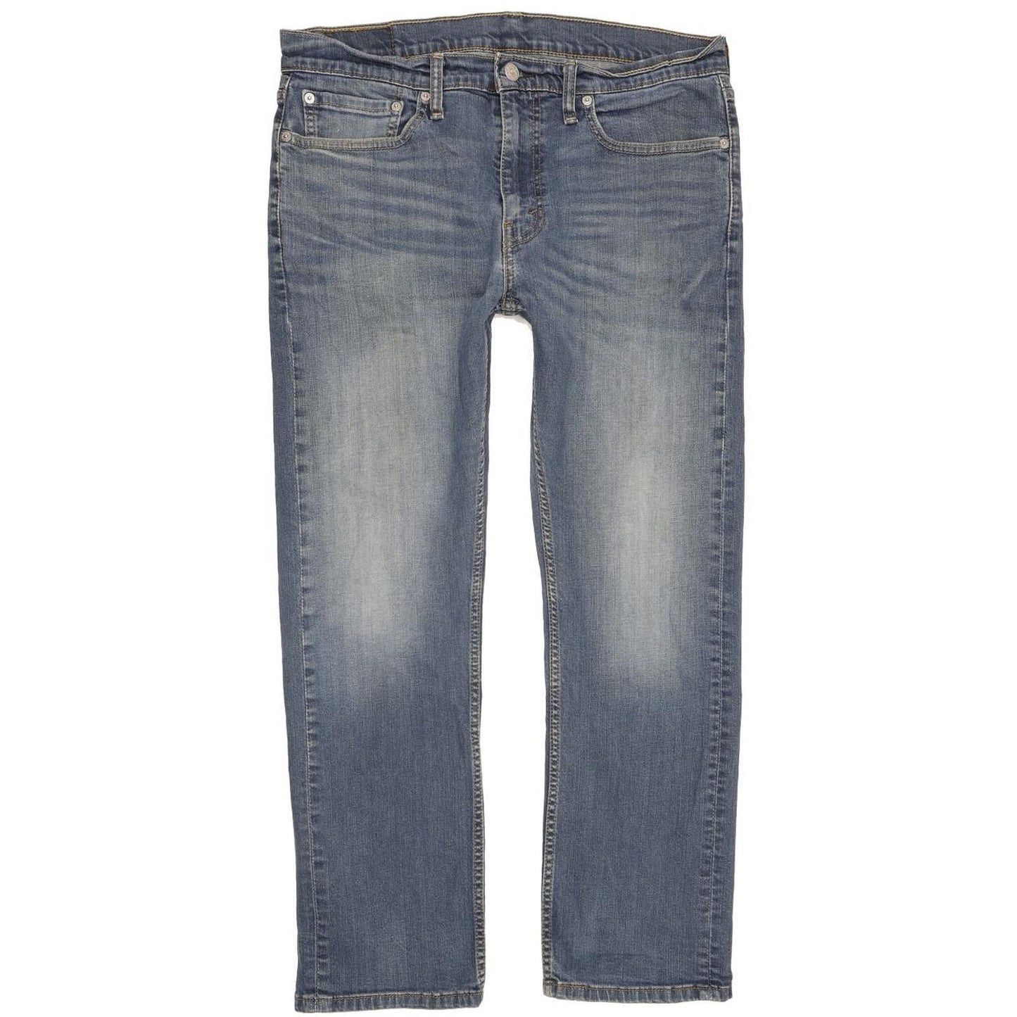 Levi's 513 Men Blue Straight Regular Stretch Jeans W34 L29