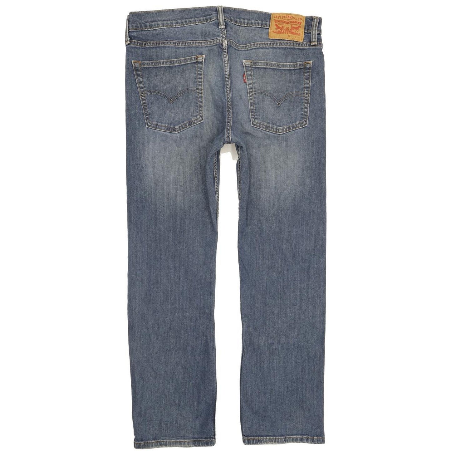 Levi's 513 Men Blue Straight Regular Stretch Jeans W34 L29