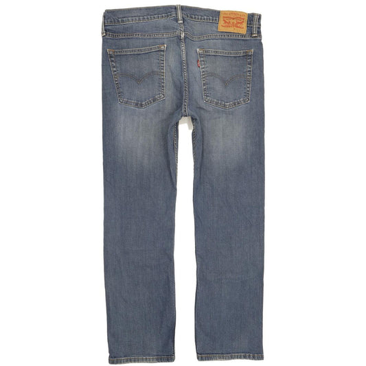 Levi's 513 Men Blue Straight Regular Stretch Jeans W34 L29