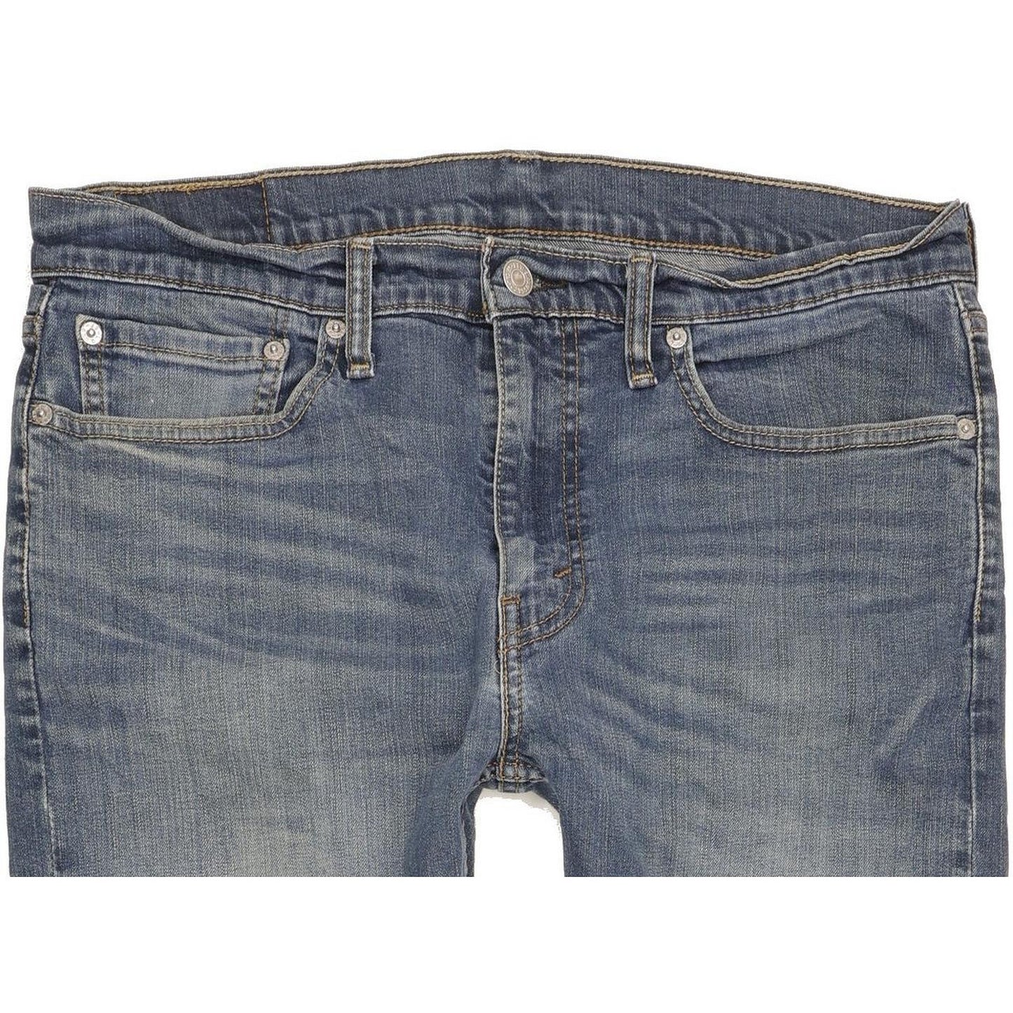 Levi's 513 Men Blue Straight Regular Stretch Jeans W34 L29