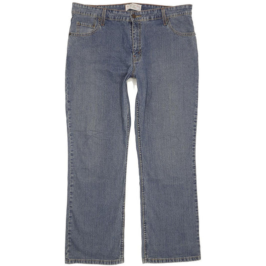Levi's Strauss Blue Straight Regular Stretch Jeans High Waisted W38 L31