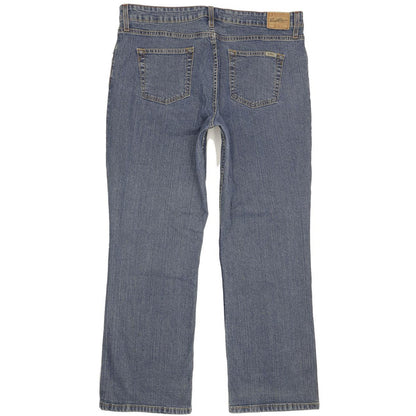 Levi's Strauss Blue Straight Regular Stretch Jeans High Waisted W38 L31