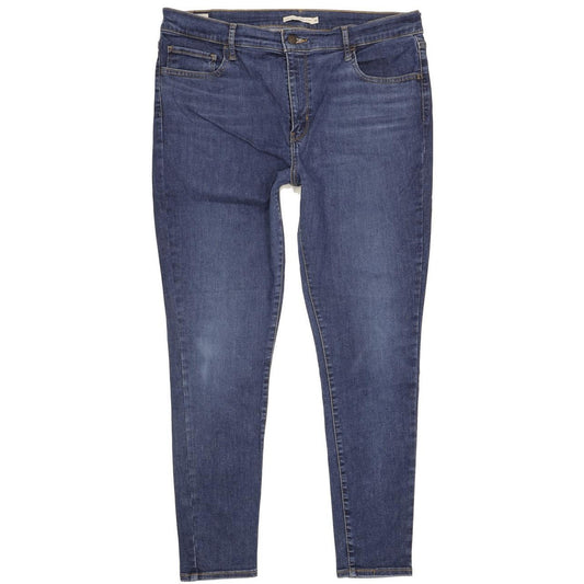 Levi's 720 Blue Skinny Slim Stretch Jeans High Waisted W35 L30