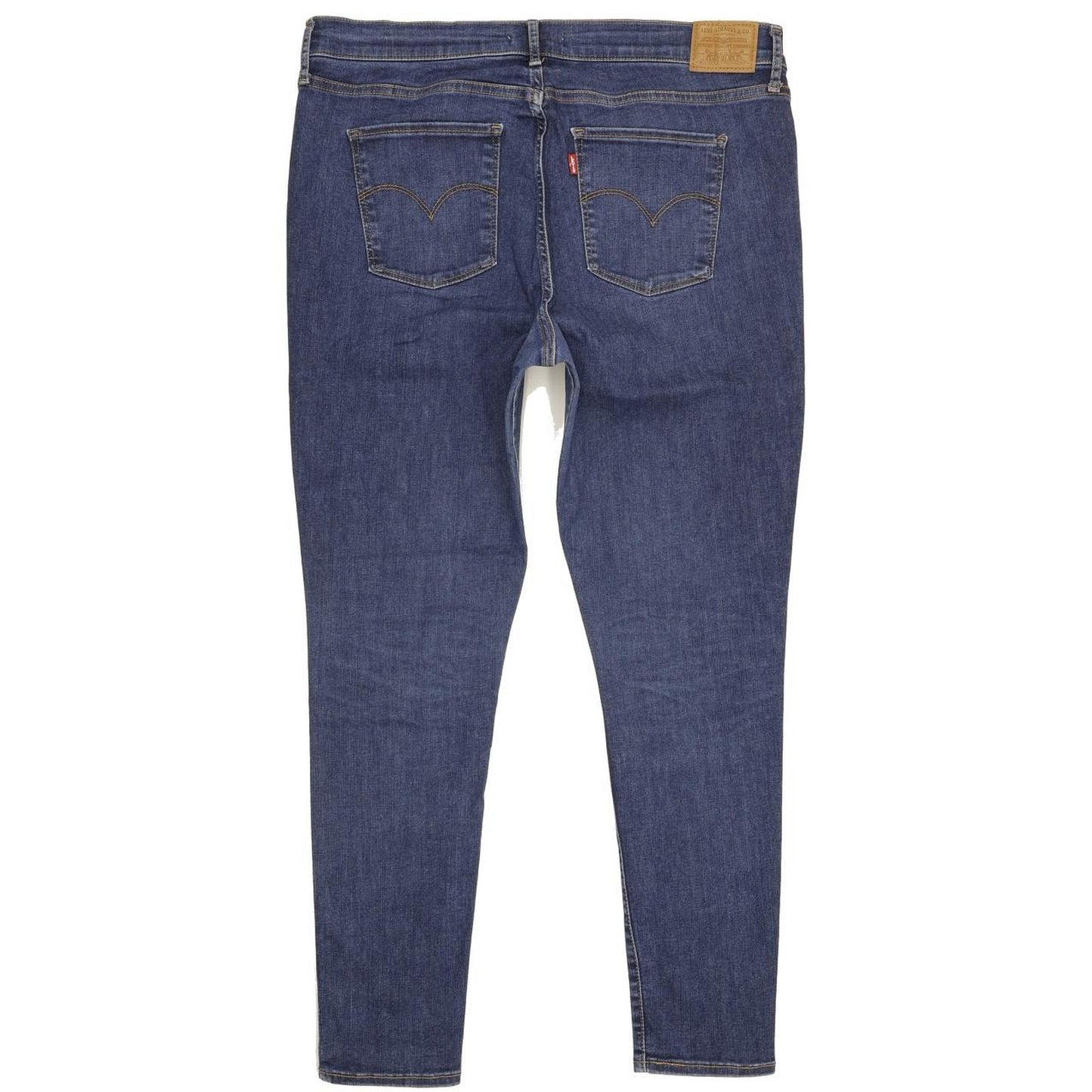 Levi's 720 Blue Skinny Slim Stretch Jeans High Waisted W35 L30