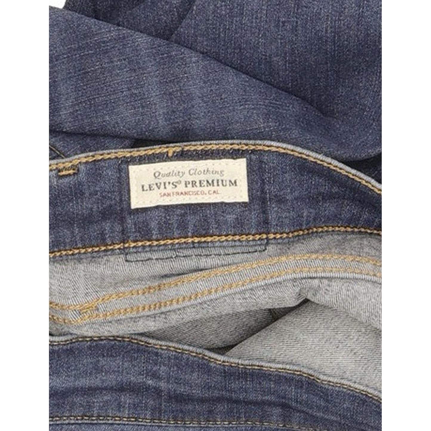 Levi's 720 Blue Skinny Slim Stretch Jeans High Waisted W35 L30