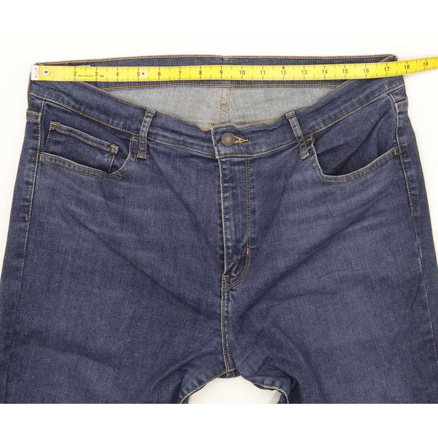 Levi's 720 Blue Skinny Slim Stretch Jeans High Waisted W35 L30