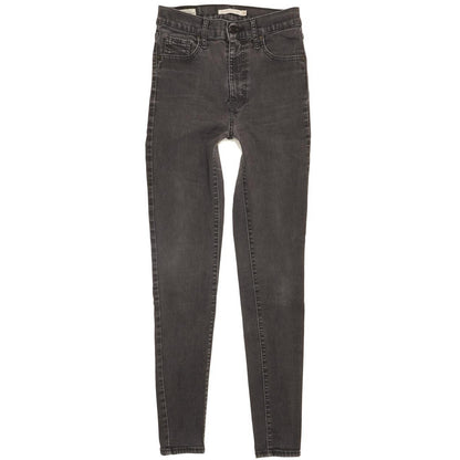 Levi's Mile Women Charcoal Skinny Slim Stretch Jeans W26 L30