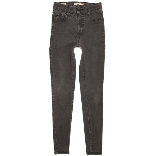 Levi's Mile Women Charcoal Skinny Slim Stretch Jeans W26 L30