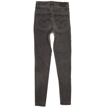 Levi's Mile Women Charcoal Skinny Slim Stretch Jeans W26 L30