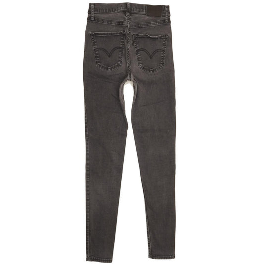 Levi's Mile Women Charcoal Skinny Slim Stretch Jeans W26 L30