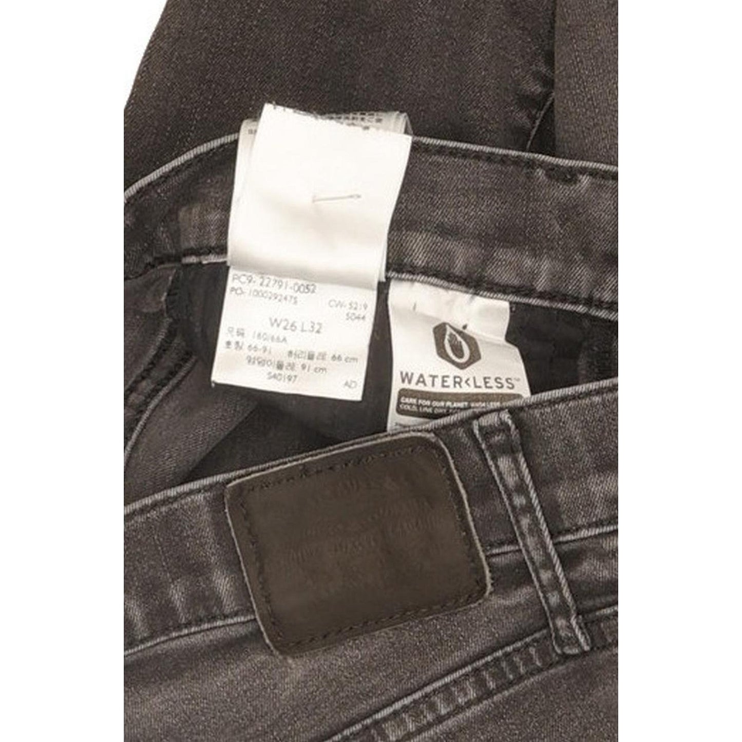 Levi's Mile Women Charcoal Skinny Slim Stretch Jeans W26 L30