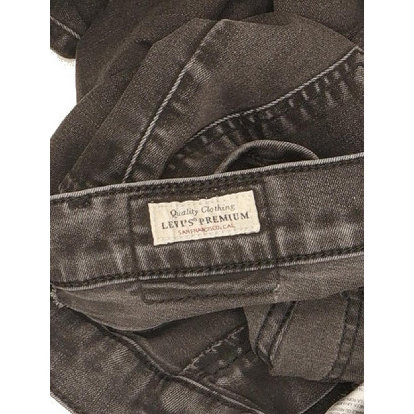Levi's Mile Women Charcoal Skinny Slim Stretch Jeans W26 L30