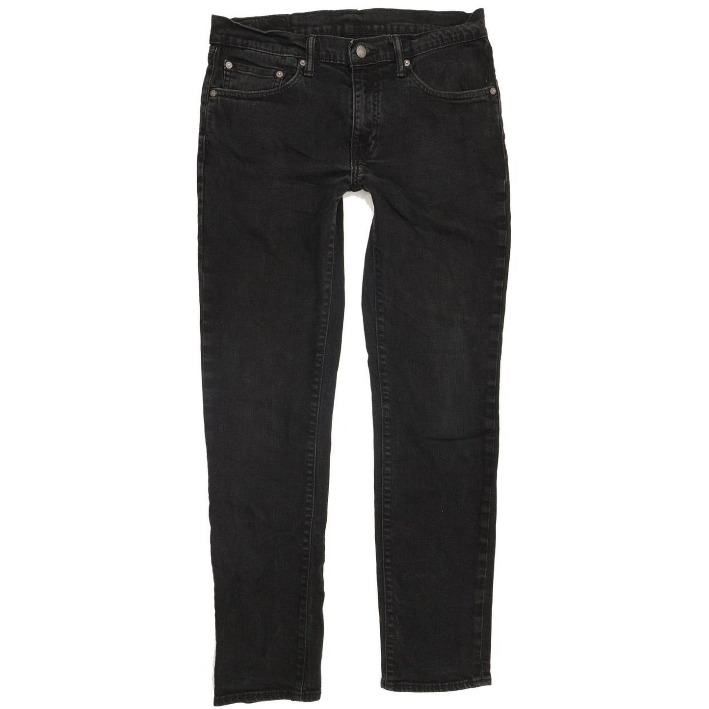 Levi's 511 Men Black Straight Slim Stretch Jeans W32 L31