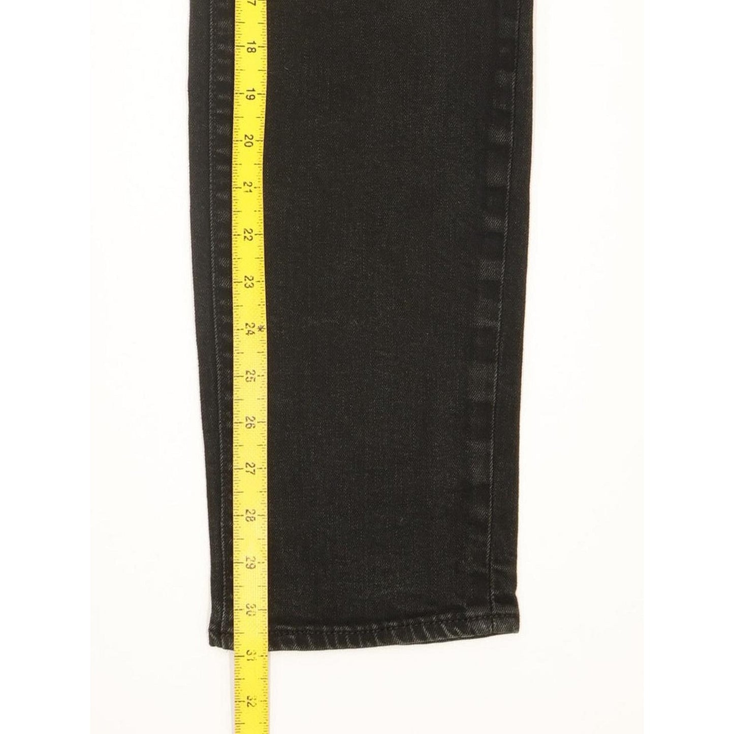 Levi's 511 Men Black Straight Slim Stretch Jeans W32 L31