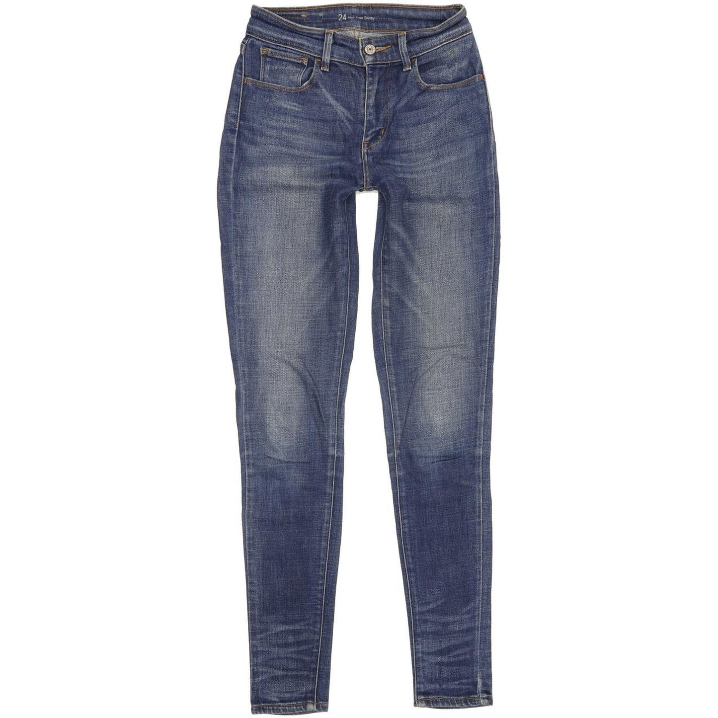 Levi's Women Blue Skinny Slim Stretch Jeans W24 L31