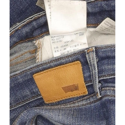 Levi's Women Blue Skinny Slim Stretch Jeans W24 L31