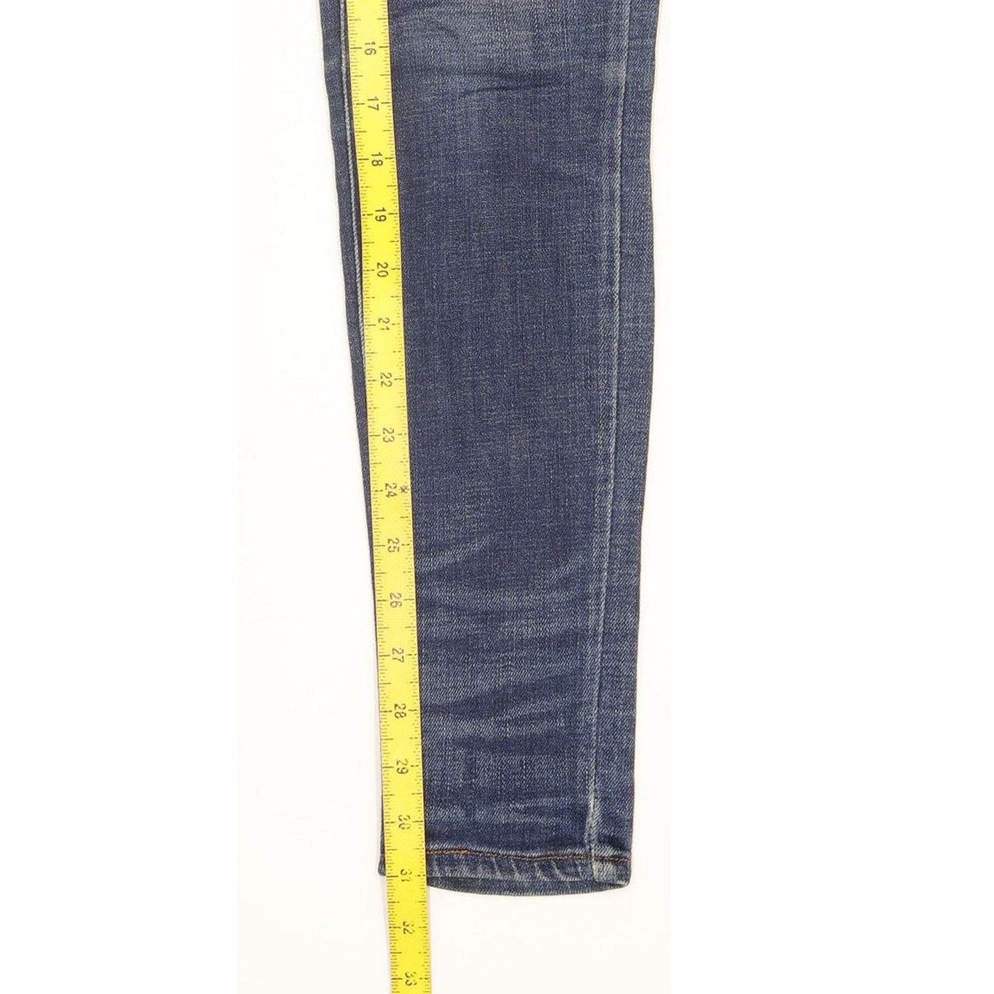 Levi's Women Blue Skinny Slim Stretch Jeans W24 L31
