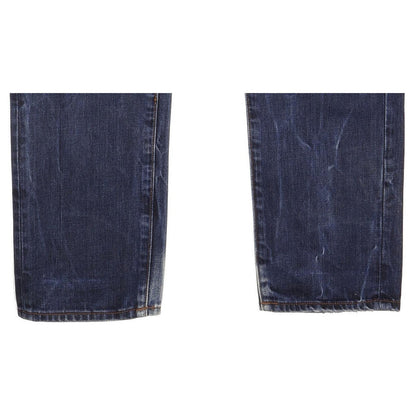 G-Star 3301 Low Women Blue Straight Slim Jeans W30 L32