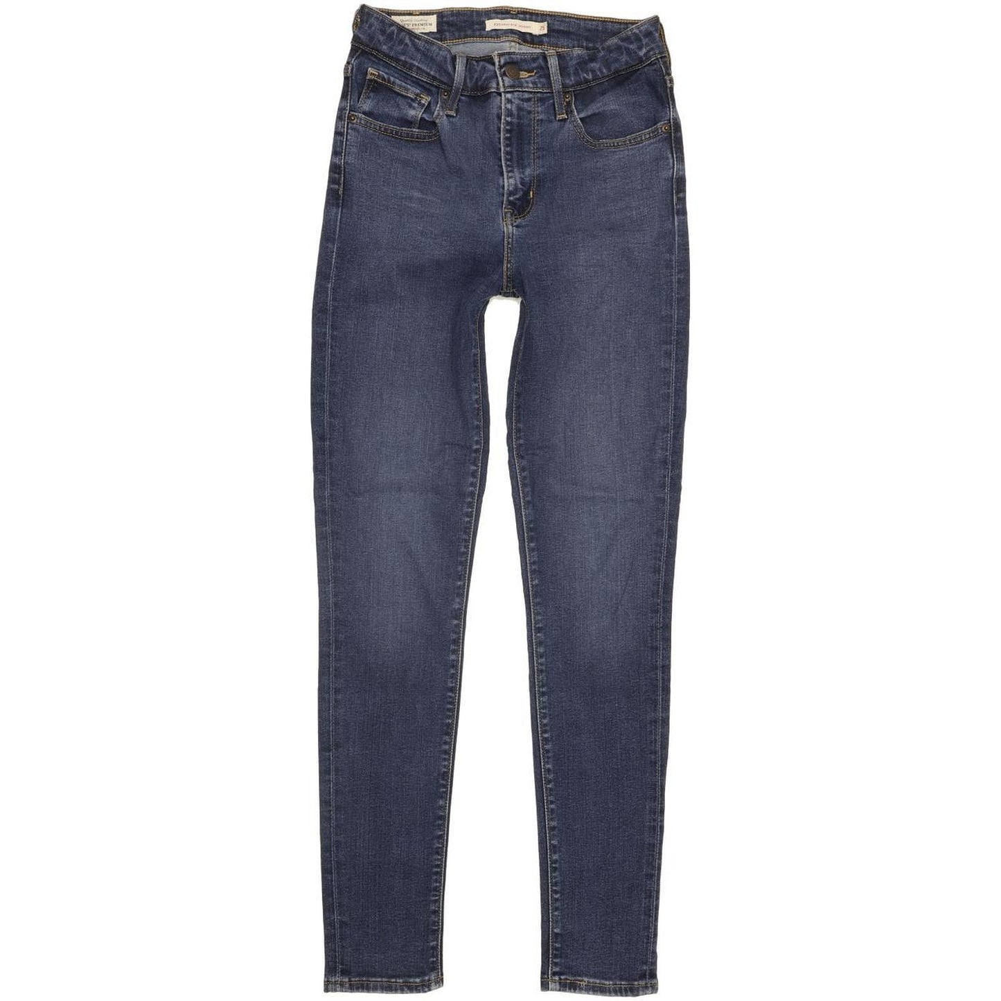 Levi's 721 Women Blue Skinny Slim Stretch Jeans W25 L28